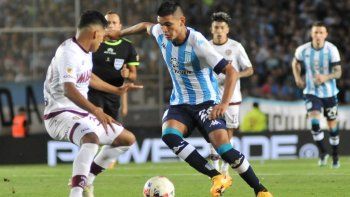Racing le ganó a Lanús en la Liga Profesional.