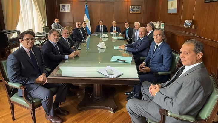 El ministro de Justicia Mariano Cunero Libarona participó el acuerdo de los jueces de Casación. El ministro de Justicia Mariano Cunero Libarona participó el acuerdo de los jueces de Casación.