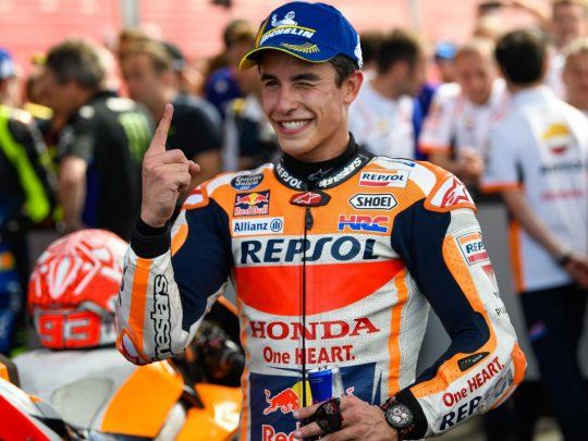 Marc Márquez, ganador en Santiago del Estero de la segunda fecha del MotoGP.