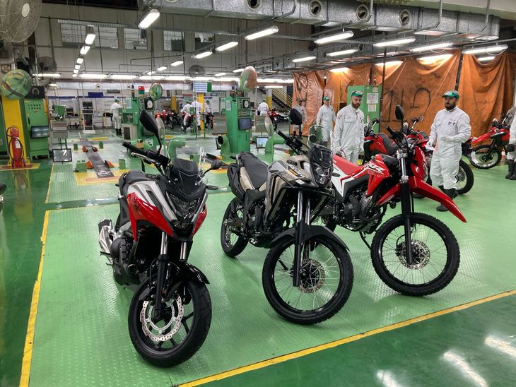 La planta de Manaos produjo 1,3 millones de motos Honda en 2024. La planta de Manaos produjo 1,3 millones de motos Honda en 2024.