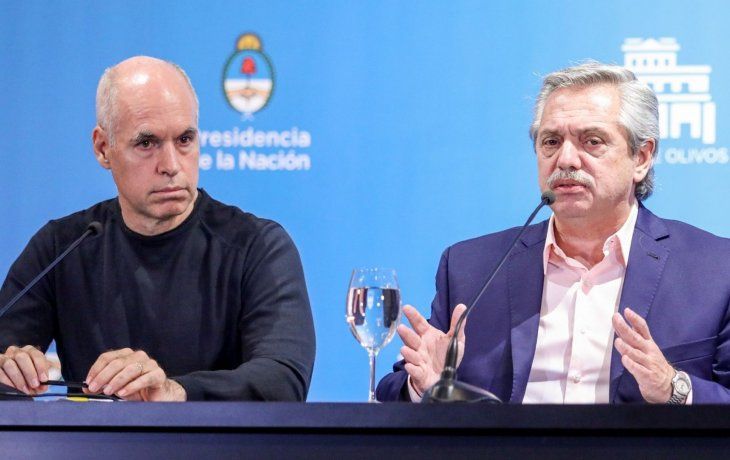 La reunión entre Alberto Fernández y Horacio Rodríguez Larreta fue suspendida.