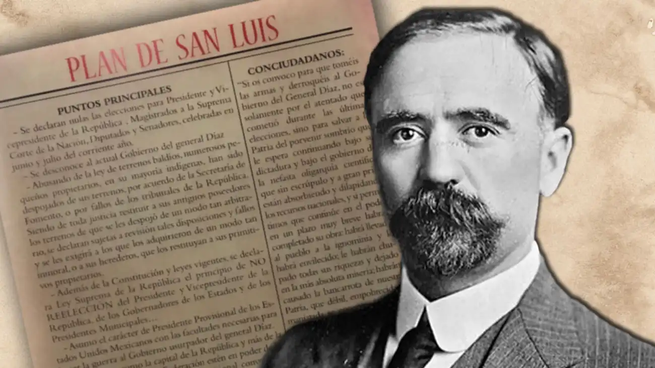 Queda concluida, el 25 de octubre de 1910, la redacción definitiva del Plan de San Luis Potosí. Madero llama a iniciar la revolución.