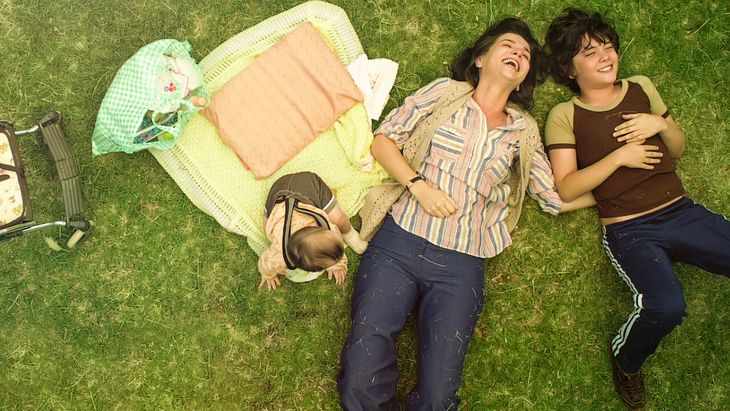 Natalia Oreiro and Teo Gutiérrez Moreno, scene from the film Infancia Clandestina Natalia Oreiro and Teo Gutiérrez Moreno, scene from the film Infancia Clandestina