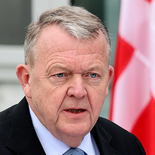 Lars Løkke Rasmussen, ministro de Relaciones Exteriores danés. Lars Løkke Rasmussen, ministro de Relaciones Exteriores danés.
