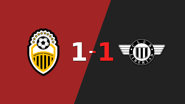 Táchira y Libertad se repartieron los puntos en un 1 a 1