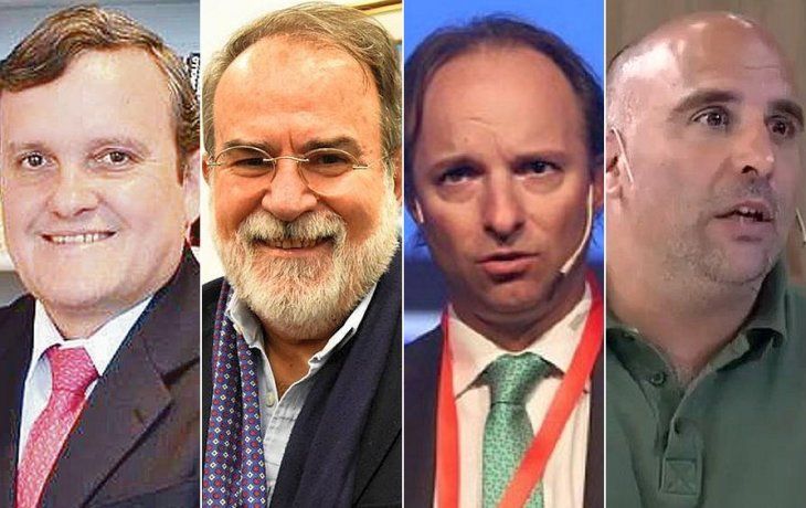 Aldo Abram, Arnlado Bocco, Miguel Boggiano, Santiago Fraschina, Pablo Portella.