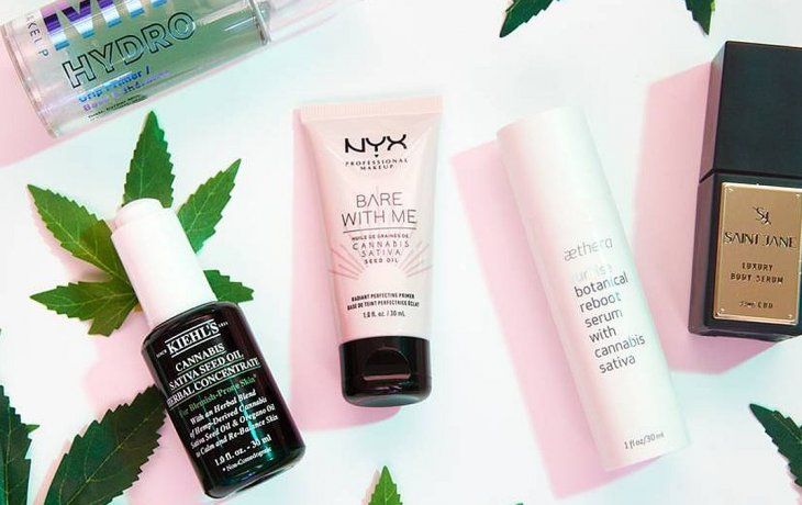 Ya en EEUU se producen diversos cosm&eacute;ticos con CBD.