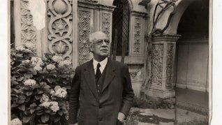El historiador Ricardo Rojas.