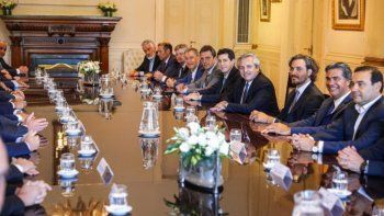 Alberto Fernández selló el martes con los gobernadores la adenda al pacto fiscal.