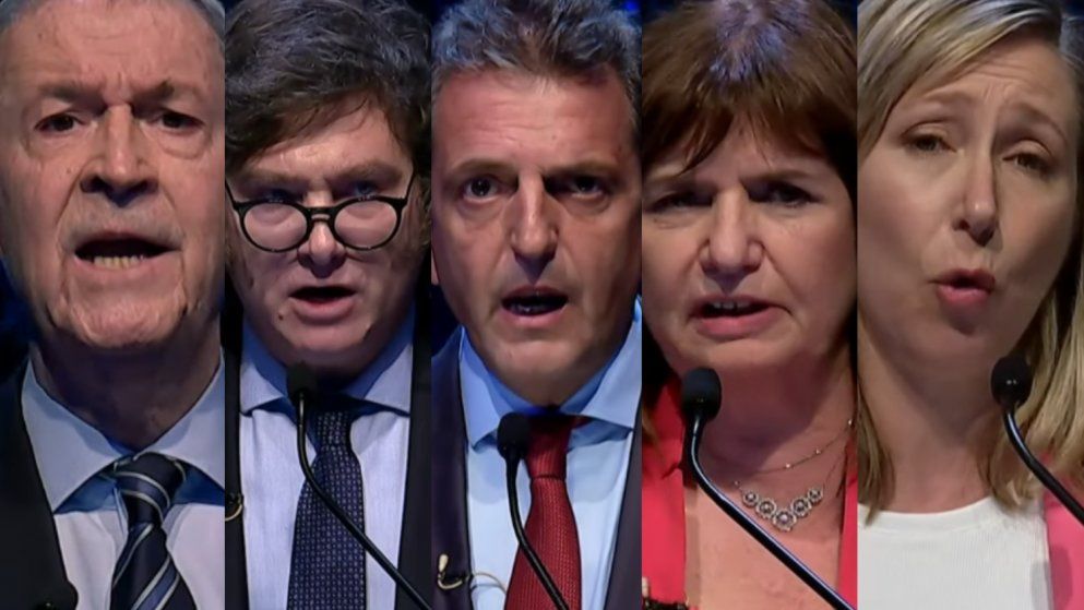 Los candidatos, en horas finales del cierre de campaña.