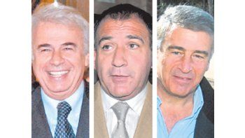 José M. de la Sota, Luis Juez, Oscar Aguad