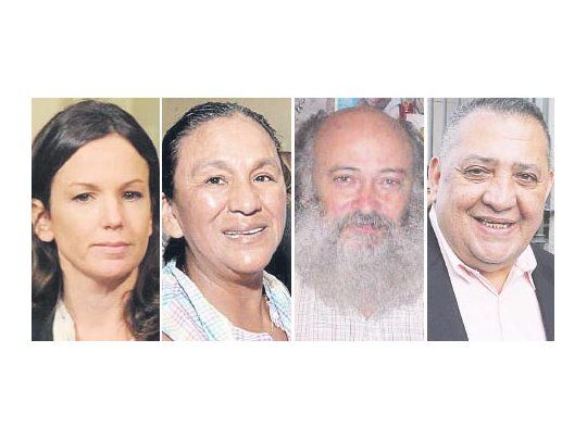 Carolina Stanley, Milagro Sala, Emilio Pérsico y Luis D’Elía