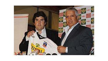 Américo Gallego habló en su presentación en Colo Colo.