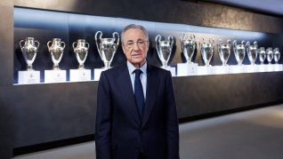 Florentino Pérez, el multimillonario a cargo del Real Madrid.