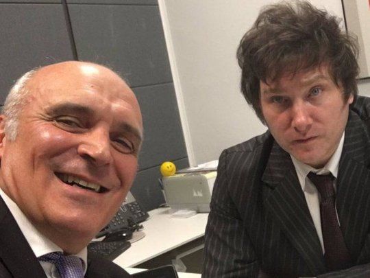 José Luis Espert y Javiel Milei.