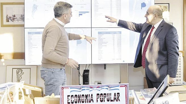 programa. Juan Zabaleta y Juan Manzur, ayer analizaron planes.