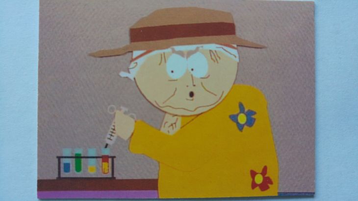 El profesor chiflado de South Park (ya en su termporada 27): Alphonse Mephesto. El profesor chiflado de South Park (ya en su termporada 27): Alphonse Mephesto.