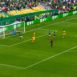 Gol de Raúl Jiménez para el 2-0 de México contra Sudáfrica. Gol de Raúl Jiménez para el 2-0 de México contra Sudáfrica.