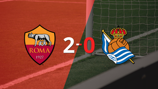 roma le gano en la ida a real sociedad