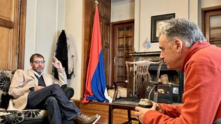 ámbito.com | Elecciones 2024 Yamandú Orsi y Fernando Pereira
