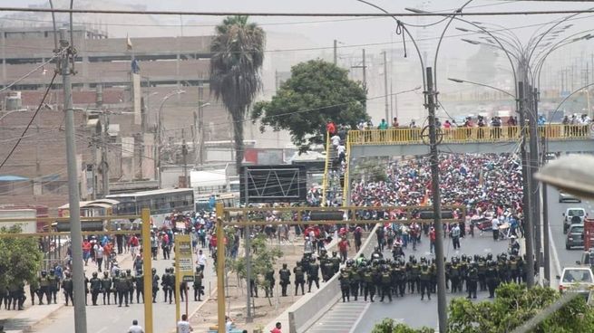 Las protestas comenzaron a principios de diciembre luego de la destitución y detención del expresidente Pedro Castillo.&nbsp;