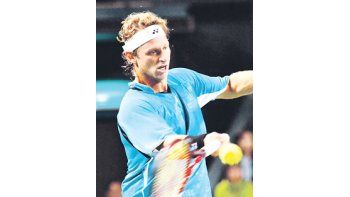 Lejos de sentir presión por la Copa Davis, Nalbandian disfruta de sus últimos días en Córdoba.