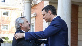 ámbito.com | ALBERTO FERNÁNDEZ Y PEDRO SÁNCHEZ.jpg