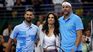 Juan Martín del Potro tuvo su partido despedida del tenis con Novak Djokovic, Gabriela Sabatini y Gisela Dulko.