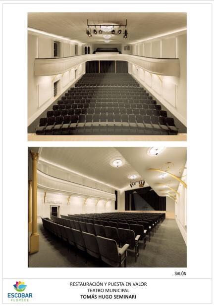 Sujarchuk envió el proyecto de restauración del Teatro Seminari al Concejo Deliberante (foto 2)