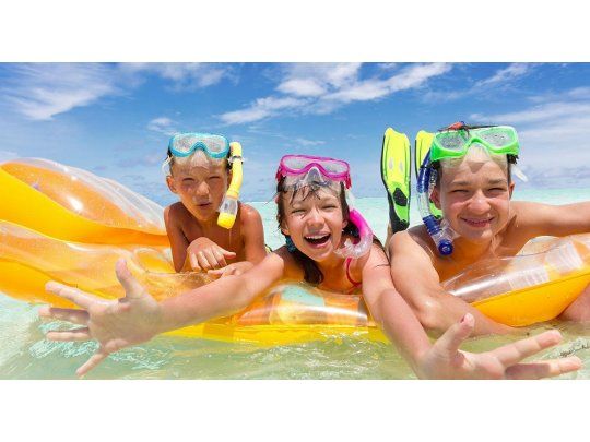 Los destinos ideales para viajar con chicos