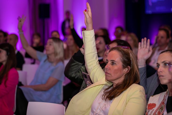 Participación de asistentes en el CX Day Argentina 2023. Participación de asistentes en el CX Day Argentina 2023.