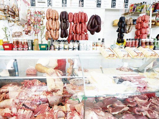 mostrador. Por cuestiones económicas, el consumo interno de carnes cayó en los últimos meses un 8,7%.