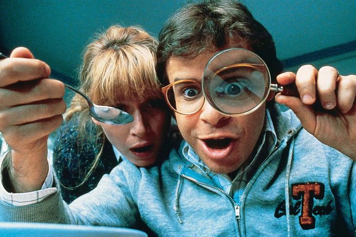 Rick Moranis, in 1989 starred in the funny family comedy Rick Moranis, in 1989 starred in the funny family comedy