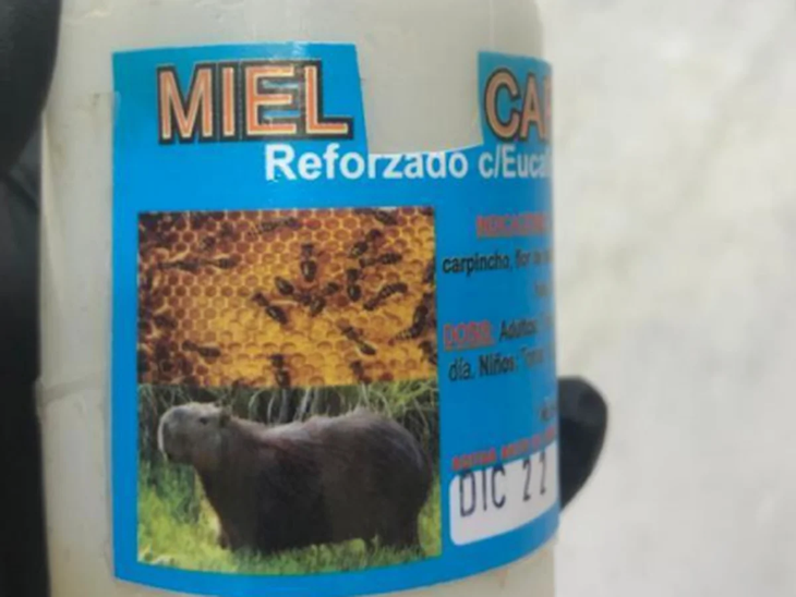 Miel con carpincho reforzado