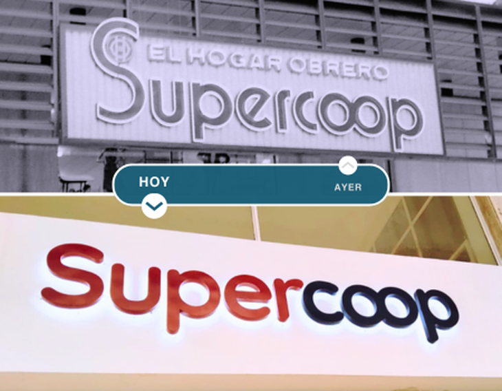 A partir de los 90 Supercoop desapareció del mapa y muchos de los inmuebles de la entidad fueron alquilados a grandes cadenas privadas. A partir de los 90 Supercoop desapareció del mapa y muchos de los inmuebles de la entidad fueron alquilados a grandes cadenas privadas.