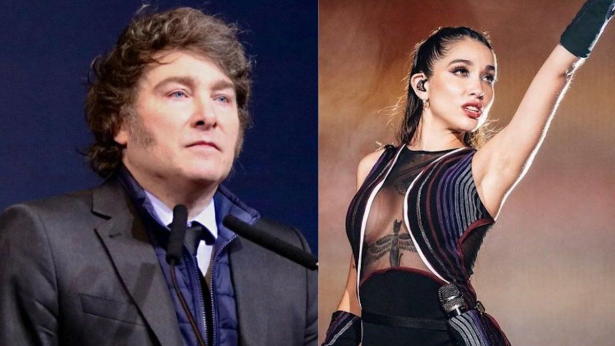 After Lali Espósito, Javier Milei now goes against María Becerra