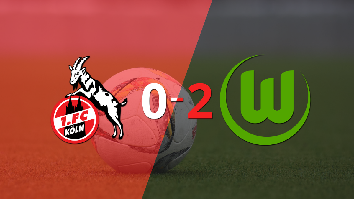 2-0 victory in Wolfsburg’s visit to Cologne
