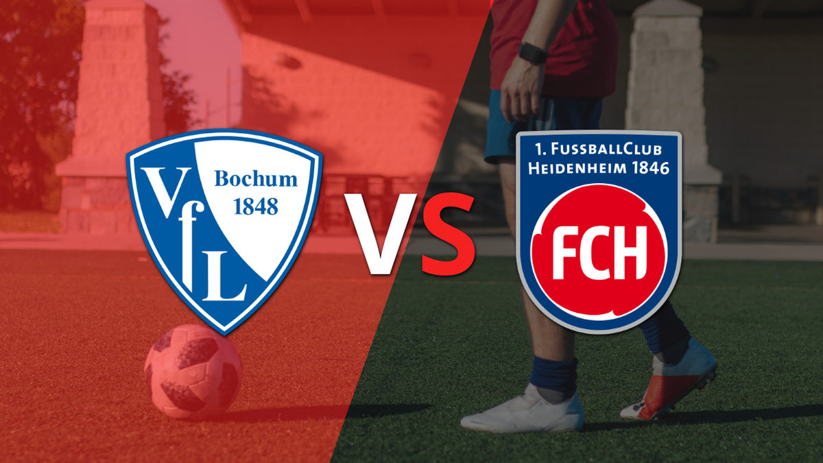 The ball is already rolling between Bochum and Heidenheim at Rewirpower Stadion