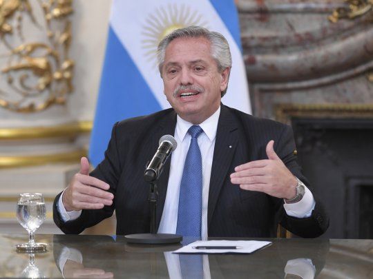Alberto fernandez y Martin Guzmán