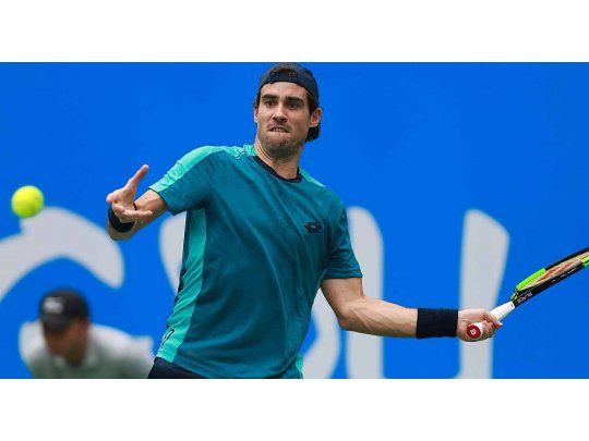 Pella no pudo meterse en la definición del torneo chino (Foto: sitio oficial de la ATP).