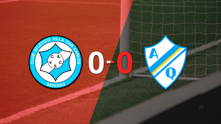 Villa San Carlos no pudo con Arg. de Quilmes y empataron sin goles