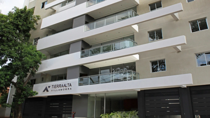El departamento está ubicado en las torres 