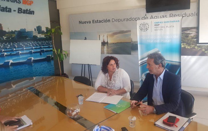 CEAMSE firmó dos convenios de asistencia con Obras Sanitarias de Mar del Plata