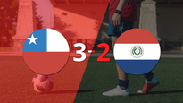 emocionante partido termina con victoria de chile 3-2 ante paraguay