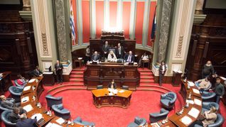Senadores de todas las bancadas aprobaron la ley de financiamiento de los partidos políticos.