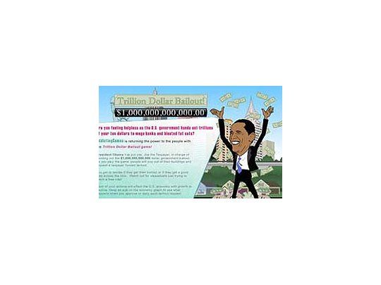 El juego parodia el plan de Obama