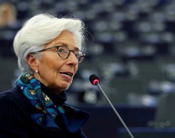 Lagarde partició del Foro Económico Mundial que sesiona en Davos, Suiza.