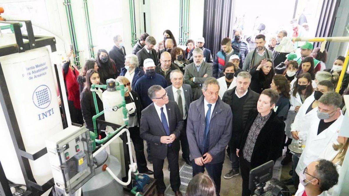What were the first activities of Scioli after assuming the Productive Development front