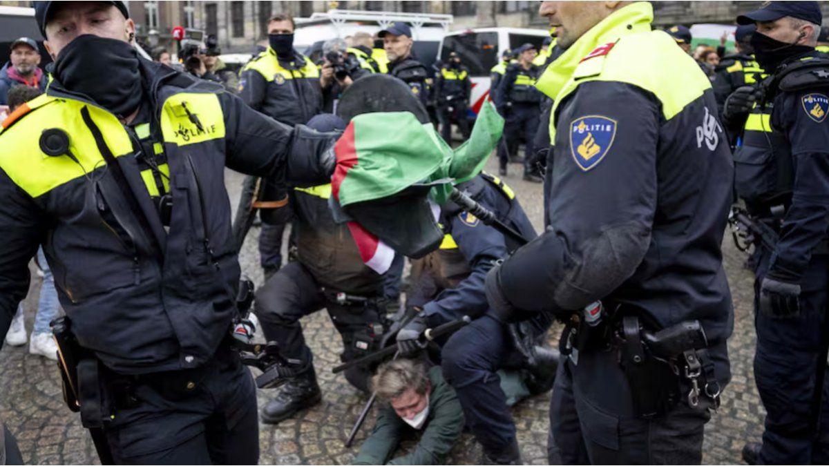 Dozens of arrests in the Netherlands after new pro-Palestinian demonstration