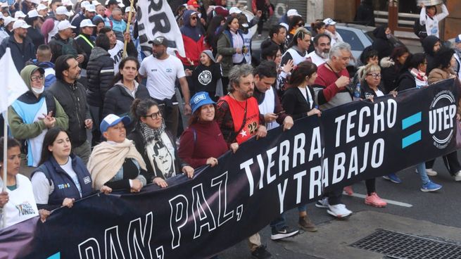 Organizaciones sociales vuelven a marchar en el Día de San Cayetano.